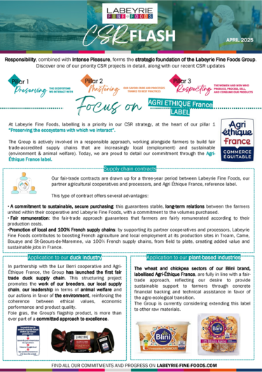 CSR Minute - April 25